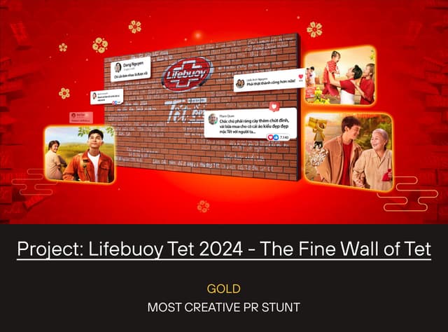Gold x Lifebuoy